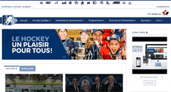 Desktop Screenshot of hockey.qc.ca
