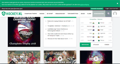Desktop Screenshot of hockey.nl