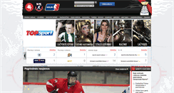 Desktop Screenshot of hockey.lt