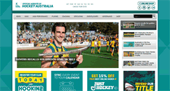 Desktop Screenshot of hockey.org.au