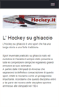 Mobile Screenshot of hockey.it