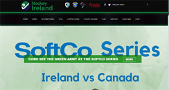 Desktop Screenshot of hockey.ie
