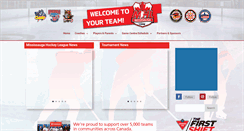 Desktop Screenshot of hockey.on.ca